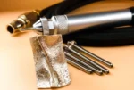 pneumatic hammer and sample