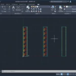 screen with cad basic model