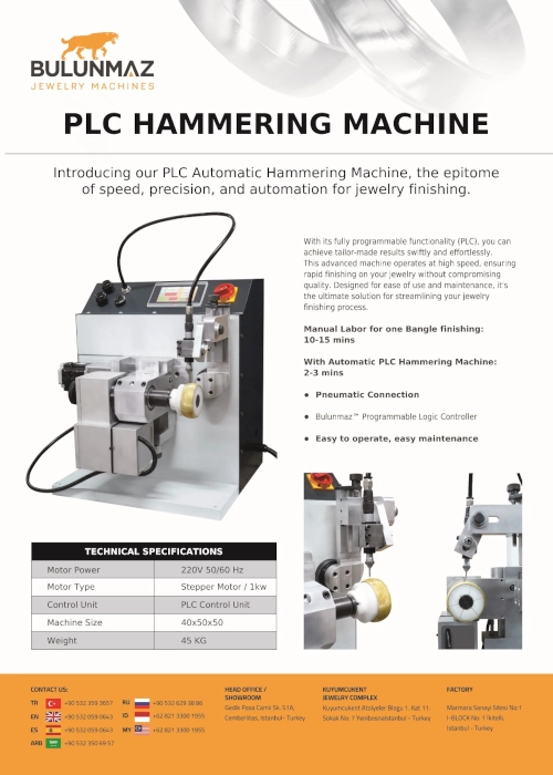 PLC Hammering Machine